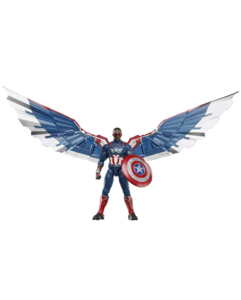 Figurine Captain America Hasbro Marvel Legend Series - détail du sculpt
