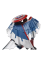 Figurine Captain America 15 cm - vue arrière articulations