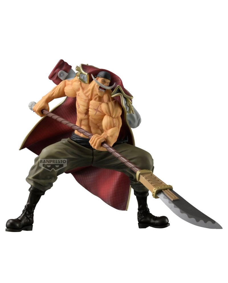 Figurine Edward Newgate Grandista 20cm - Banpresto - One Piece - vue face