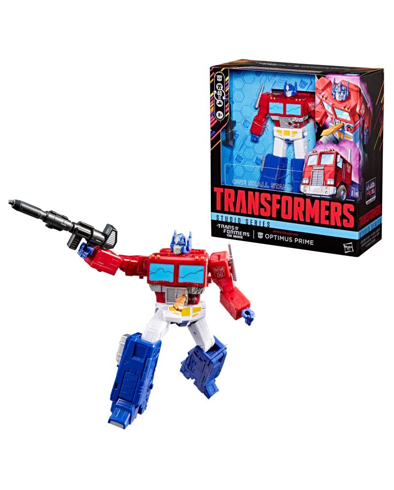 Figurine Optimus Prime Studio Series 18cm - Transformers The Movie - vue de face