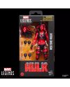 Figurine Red She-Hulk Hasbro détail du sculpt et des articulations