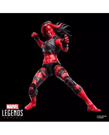 Red She-Hulk Legends Series packaging Hasbro