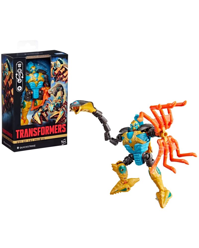 Figurine Transformers Quickstrike Age of the Primes Deluxe 14 cm - vue de face