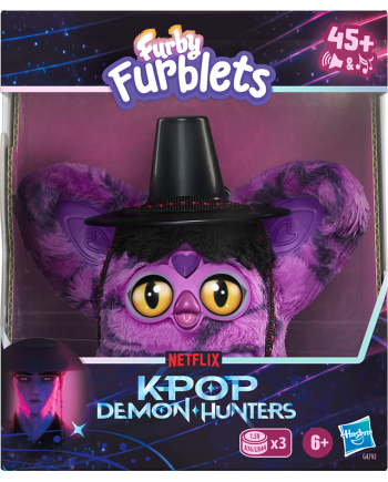 Figurine Saja Boy Demon Furblets K-Pop Demon Hunters vue de profil