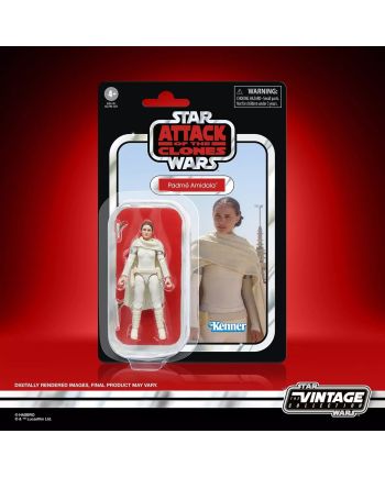 Figurine Padmé Amidala Star Wars Vintage Collection 10 cm - vue de profil
