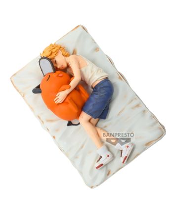 Figurine Chainsaw Man Denki et Pochita Break Time Collection Banpresto - détail des personnages