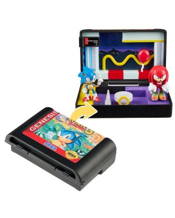 Figurine Sonic 3 Console Heroes Mega Drive - vue de face