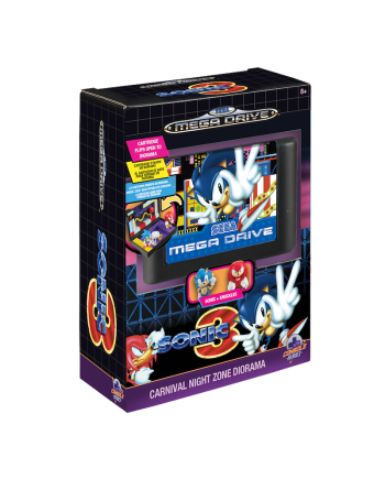 Statuette Sonic 3 Mega Drive Console Heroes - vue de profil