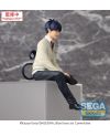 Figurine Rin Okumura 14 cm détail du visage et de l'épée