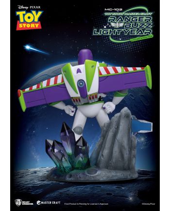 Figurine Buzz l'Éclair Disney Beast Kingdom - vue de profil