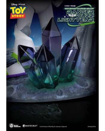 Statuette Disney Toy Story Ranger Buzz - détail du visage