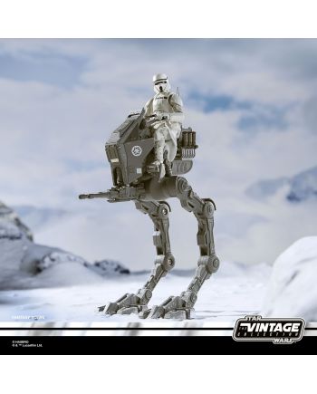 Figurine Star Wars The Mandalorian Imperial Remnant AT-RT Vintage Collection 10 cm - vue principale
