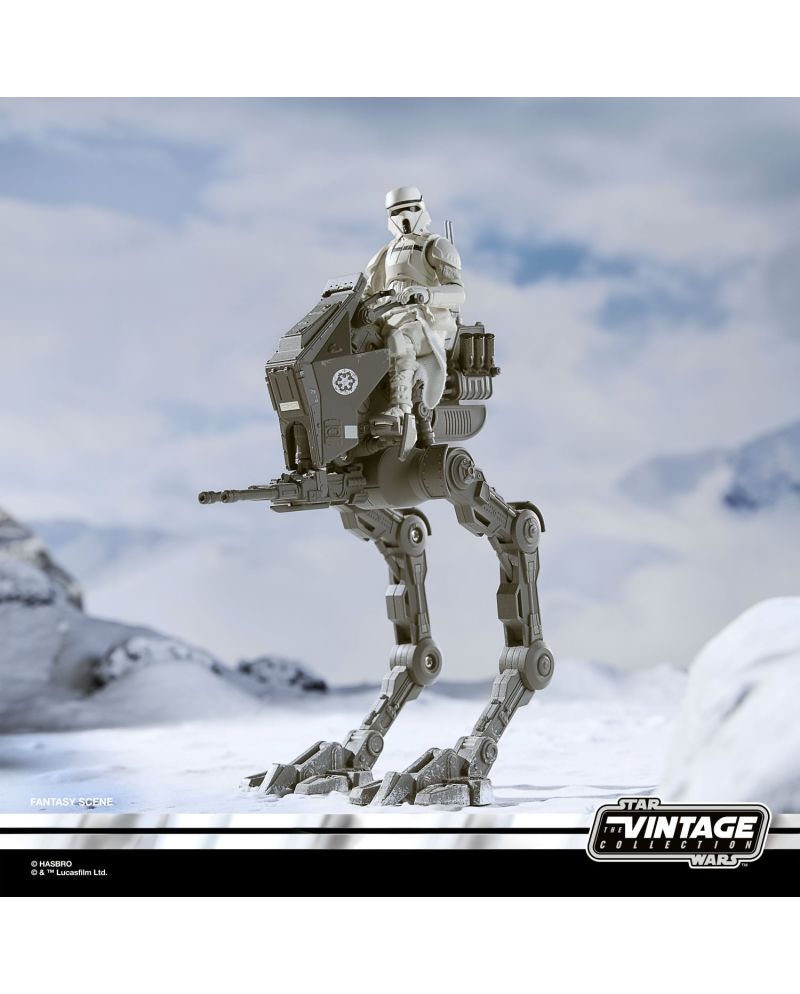 Figurine Star Wars The Mandalorian Imperial Remnant AT-RT Vintage Collection 10 cm - vue principale