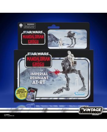 Figurine Vintage Collection Hasbro Imperial Remnant AT-RT - vue de profil