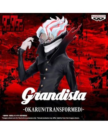 Figurine Okarun Grandista 28cm Dandadan Banpresto vue detail
