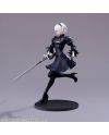 Figurine 2B Nier Automata - détail du visage et du bandeau