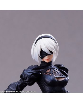 Figurine 2B Nier Automata - détail du socle