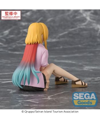Statuette Nanase Katagiri NUKITASHI THE ANIMATION détail du socle
