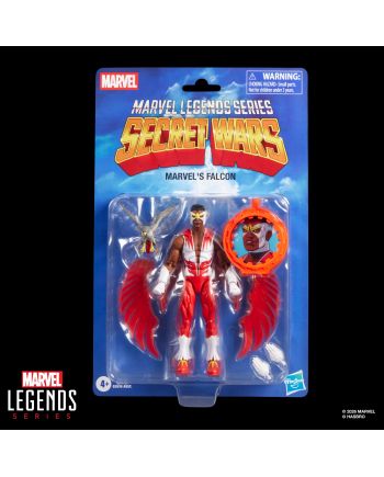 Figurine Falcon Secret Wars Marvel Legends Series - vue de profil