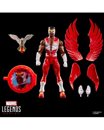 Figurine Marvel's Falcon Secret Wars Hasbro - vue complète du coffret