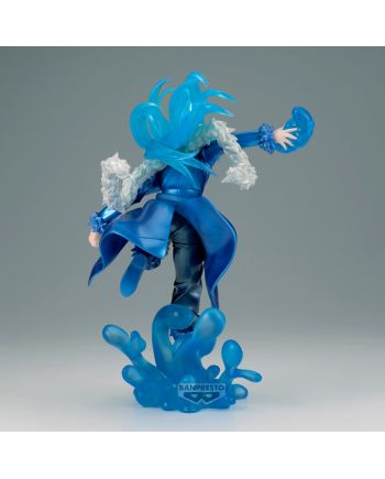 Figurine SLIME Rimuru Tempest Banpresto présentée sur son socle
