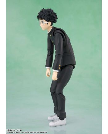 Figurine Okarun S.H. Figuarts 14cm Dandadan Bandai Tamashii Nations - vue de profil