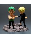 Packaging de la figurine One Piece Zoro et Sanji Banpresto
