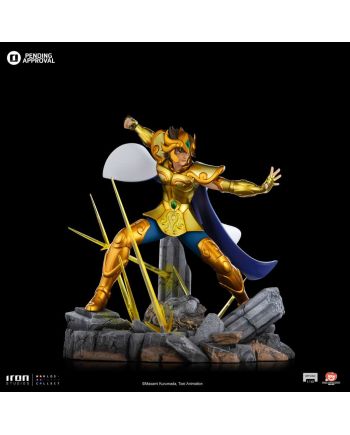 Statuette Saint Seiya Aiolia 23cm, vue de profil