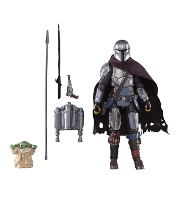THE MANDALORIAN - N-1 Starfighter - Figurine Vintage Collection Hasbro, présentation complète