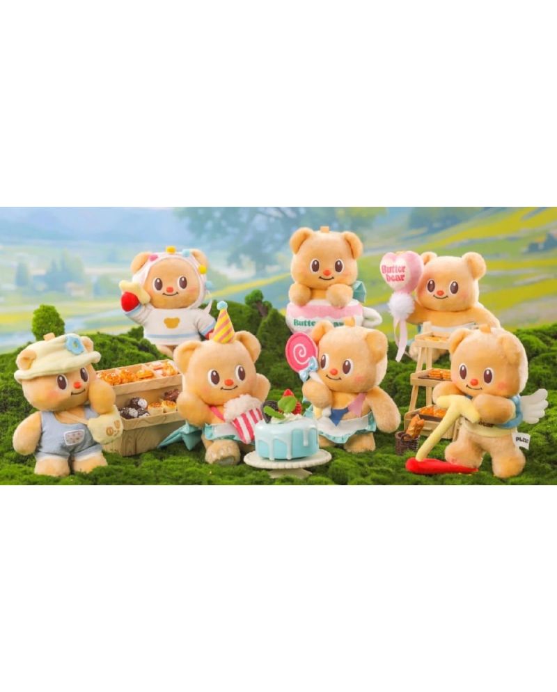 Display Party ButterBear avec 6 peluches mystère 15cm