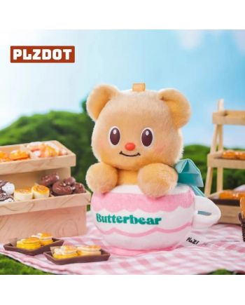 Peluche ButterBear 15cm vue de face