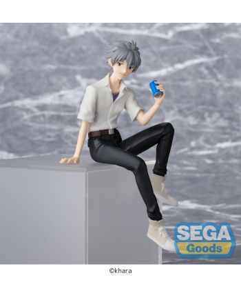 Statuette Kaworu Nagisa PM Perching 14cm Evangelion vue de face