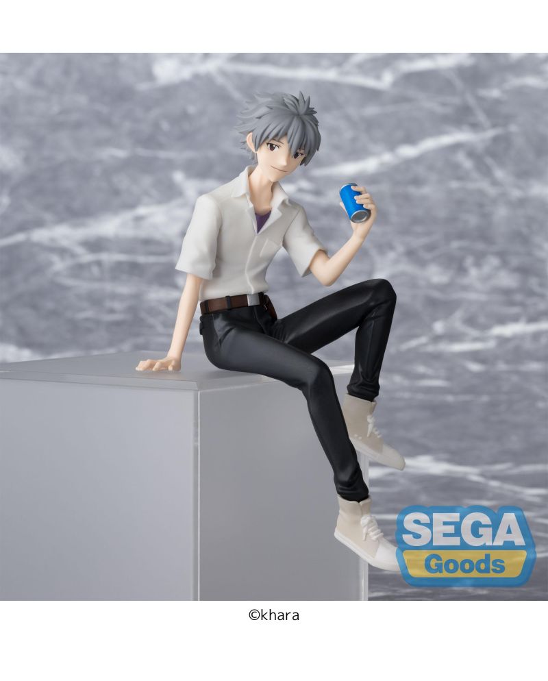 Statuette Kaworu Nagisa PM Perching 14cm Evangelion vue de face
