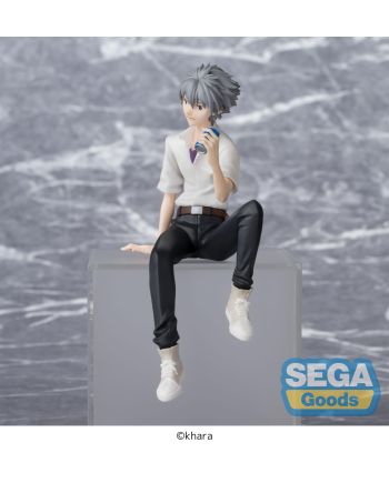 Figurine Kaworu Nagisa Evangelion Sega Goods vue de profil