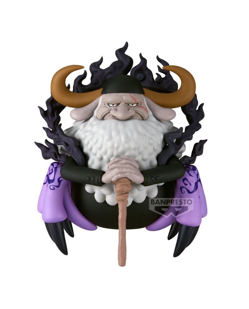 Figurine Jaygarcia Saturn One Piece Mega WCF Banpresto vue de face