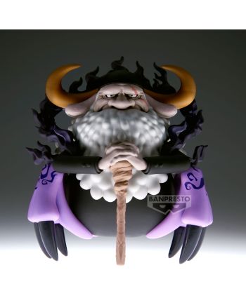 Figurine Jaygarcia Saturn One Piece Mega WCF Banpresto vue de profil