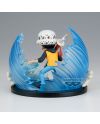 Détail du visage et des accessoires de la figurine Trafalgar Law