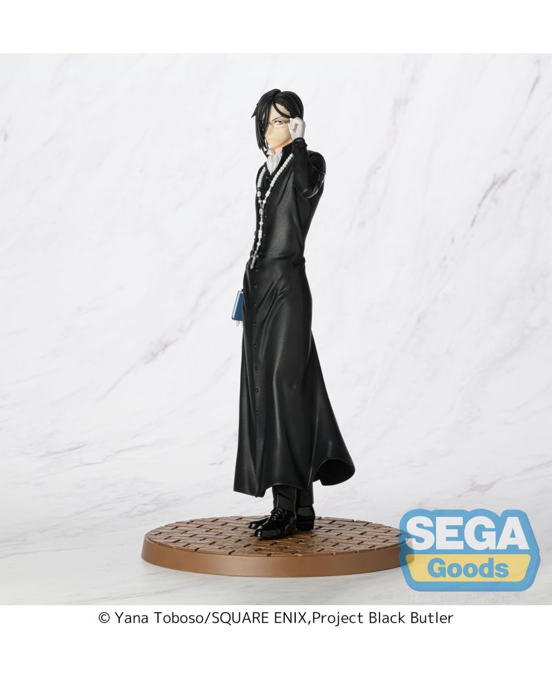 Figurine Sebastian Michaelis Black Butler Luminasta 22cm - vue de face