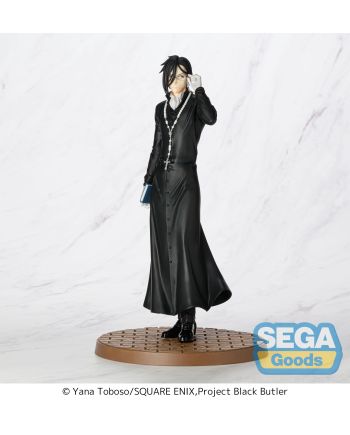Figurine Sebastian Michaelis Black Butler Luminasta 22cm - vue de profil