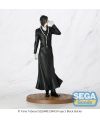 Figurine Sebastian Michaelis Black Butler Luminasta 22cm - détail du visage et du costume