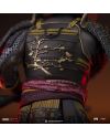 Figurine Yasuke Iron Studios, vue arrière, gamme Assassin's Creed Shadows