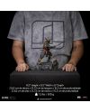 Statuette Yasuke Assassin's Creed Shadows sur socle, Iron Studios, vue rapprochée
