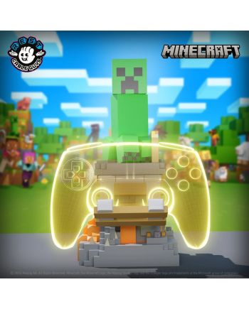 Support portable Creeper Minecraft - vue de côté