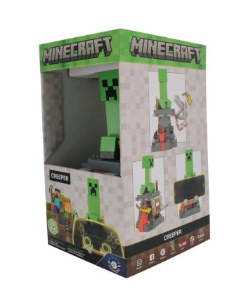 Détail du visage pixelisé du Creeper Minecraft