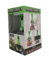 Détail du visage pixelisé du Creeper Minecraft