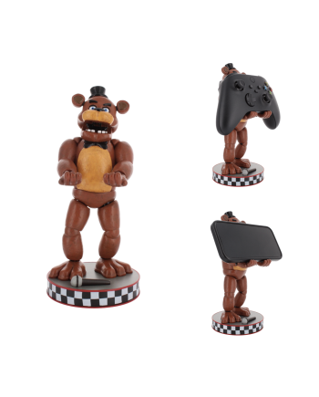 Figurine Freddie Five Nights at Freddy's support manette et portable 20cm - vue face