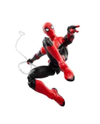 Figurine Spider-Man Upgraded Suit Marvel Legends Series 15 cm vue de profil - Hasbro