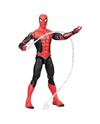 Figurine Spider-Man Upgraded Suit Marvel Legends Series 15 cm détails du packaging - Hasbro