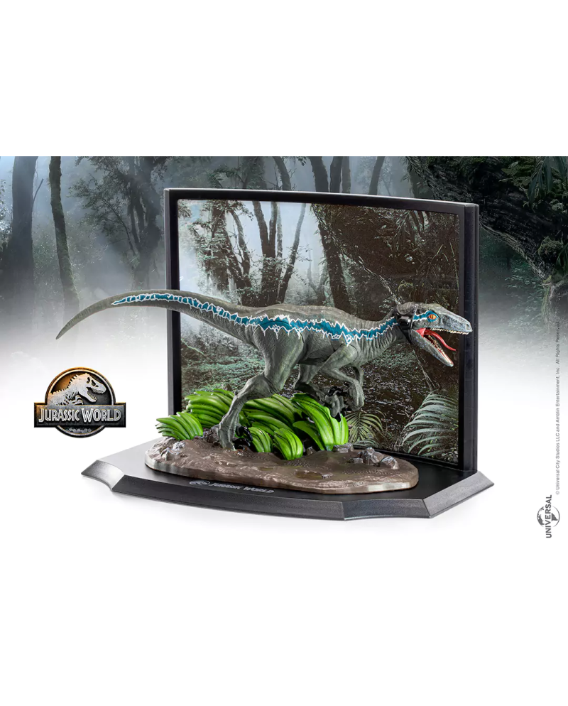 Figurine Blue Jurassic World Toyellectible Treasures Noble Collection - vue face
