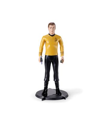 Figurine Bendyfigs Kirk Star Trek avec socle - Noble Collection